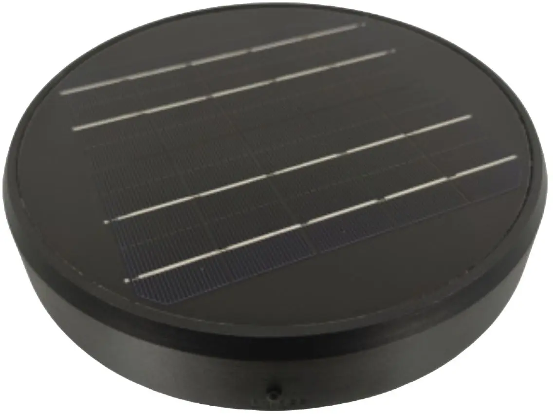 Светильник садовый с солнечной батареей Elmos 20HL-GL03 (Black)