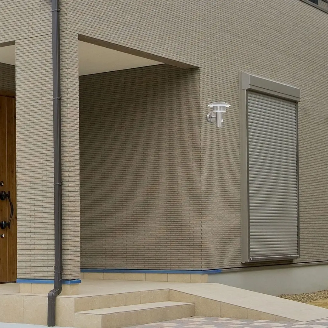 Lampa de perete cu senzor Elmos 06-GL (Inox)