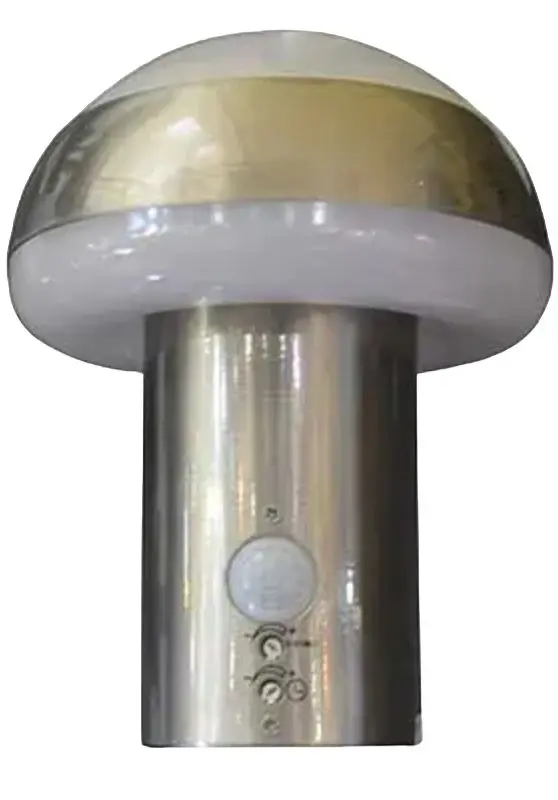 Lampa de perete cu senzor de miscare Elmos 26-GL (Inox)