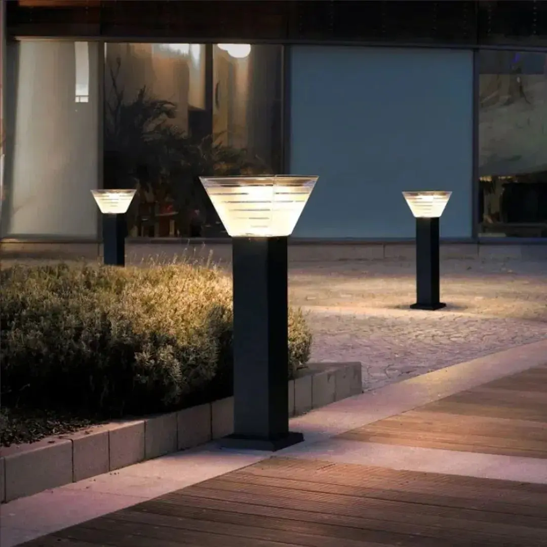 Lampa stradala cu baterie solara Elmos 20HL-GL01 (Grey)