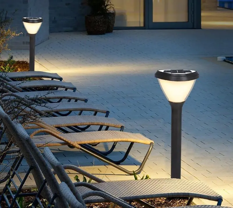 Lampa stradala cu baterie solara Elmos 20HL-GL08 (Grey)