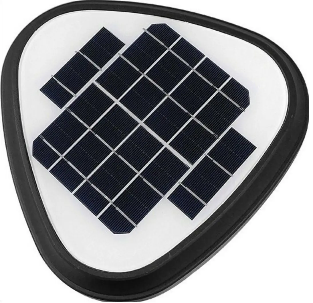 Lampa stradala cu baterie solara Elmos 20HL-GL09 (Black)