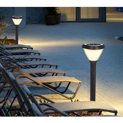 Lampa stradala cu baterie solara Elmos 20HL-GL09 (Black) Thumb