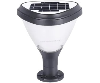 Lampa stradala cu baterie solara Elmos 20HL-GL09 (Black)