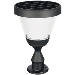 Lampa stradala cu baterie solara Elmos 20HL-GL10 (Black)