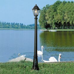 Фонарь садовый Fumagalli ARTU/ANNA (Black) Thumb