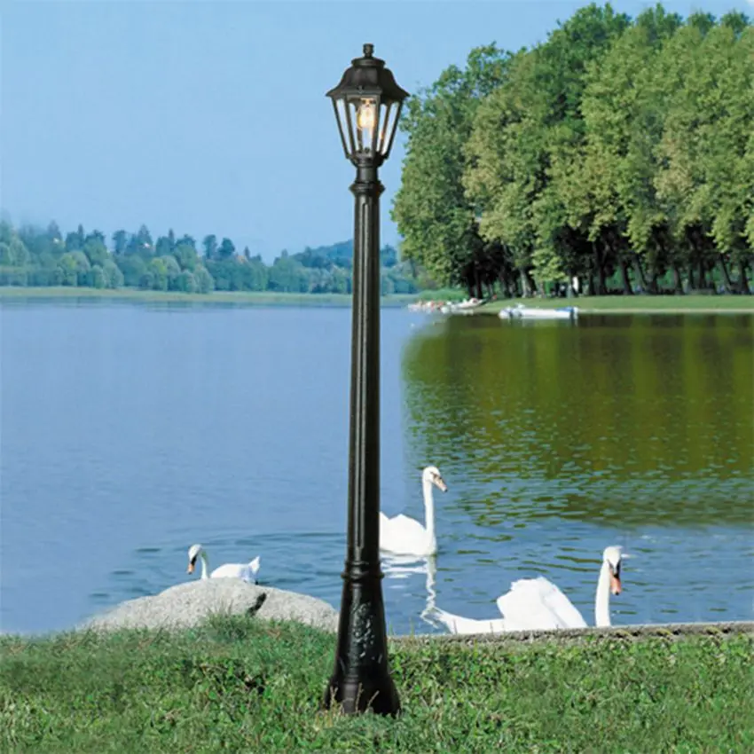 Фонарь садовый Fumagalli ARTU/ANNA (Black)