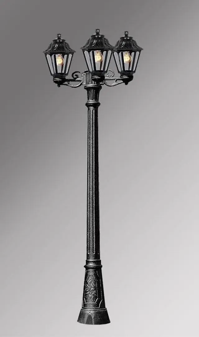 Фонарь садовый Fumagalli Gigi Bisso/Anna E22.156.S30.F1R (Black)