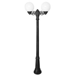 Felinar de gradina Fumagalli Porpora/G250 G25.157.E27 (Black/Opal)