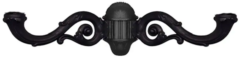 Consola pentru felinar Fumagalli Adam 2L 000.000.M20 (Black)