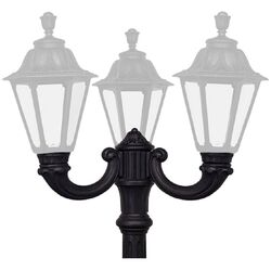 Consola pentru felinar Fumagalli Ofir 3L (Black)