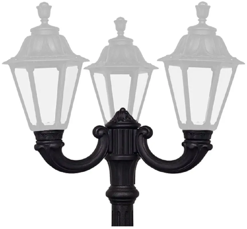 Consola pentru felinar Fumagalli Ofir 3L (Black)