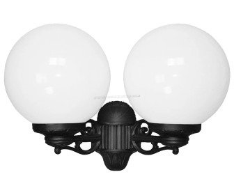 Lampa de perete Fumagalli Porpora/G250 G25.141.AYE27 (Black/Opal)