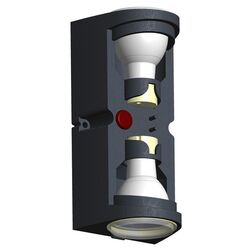 Светильник Fumagalli Marta 90-1L 1A4.000.U1L (Black Frosted) Thumb