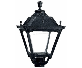 Lampa pentru stilp Fumagalli Tobia Flat Q35.000.D4L (Black)