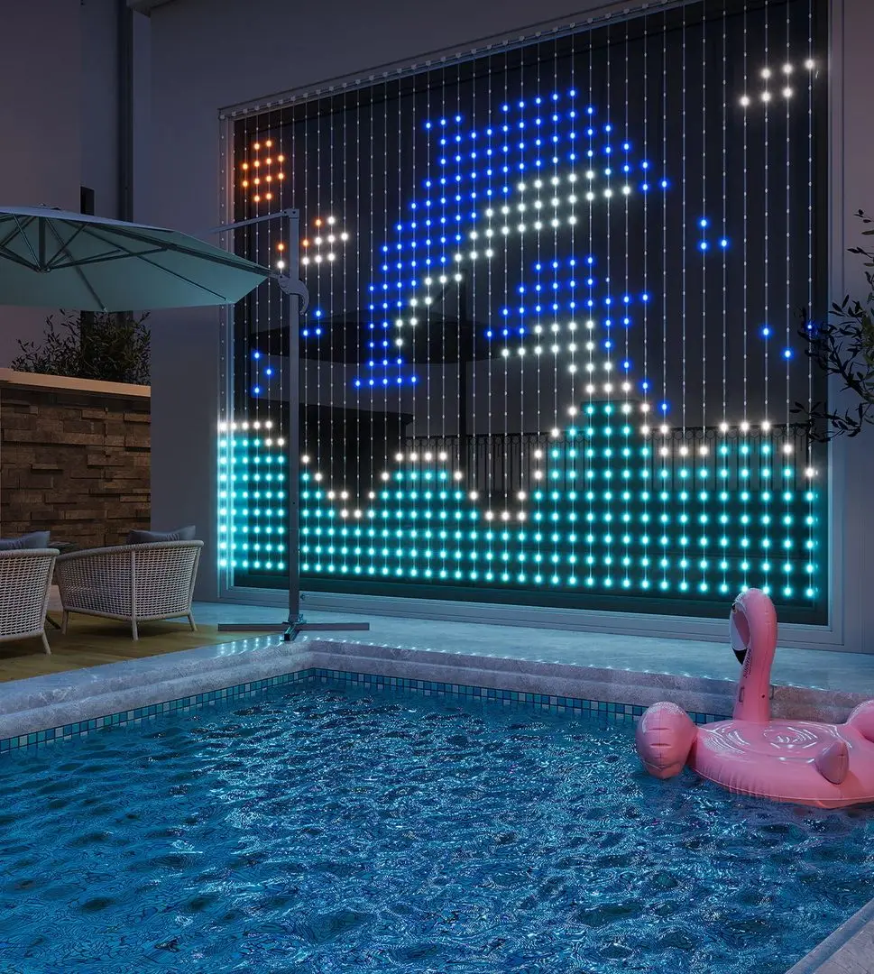 Гирлянда светодиодная Govee Curtain Lights H70B1 1.5x2m