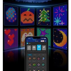 Гирлянда светодиодная Govee Curtain Lights H70B1 1.5x2m Thumb