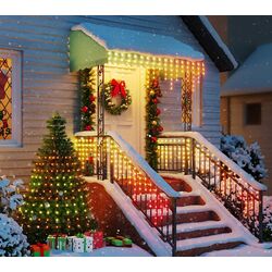 Гирлянда светодиодная Govee Icicle Lights RGBIC H70D1 Thumb