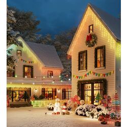 Гирлянда светодиодная Govee Icicle Lights RGBIC H70D1 Thumb