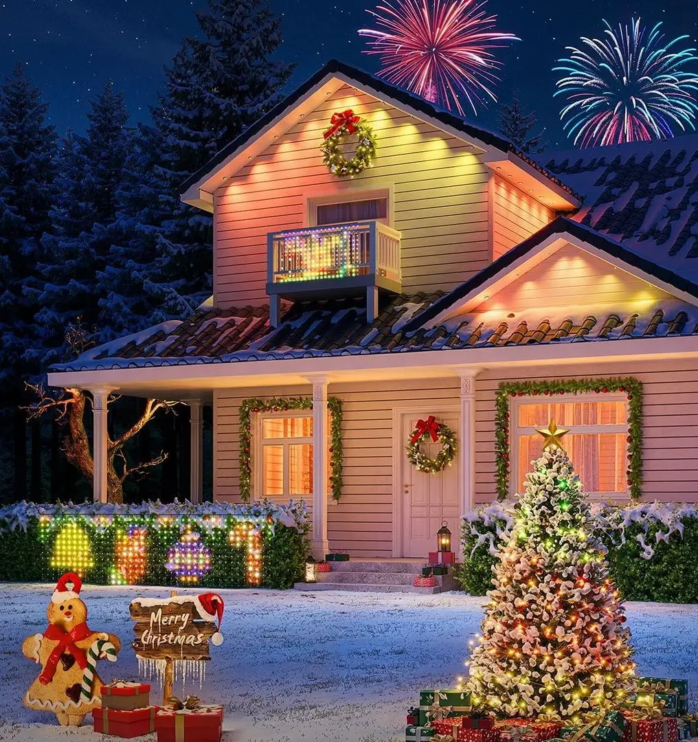 Гирлянда светодиодная Govee Net Lights RGBIC