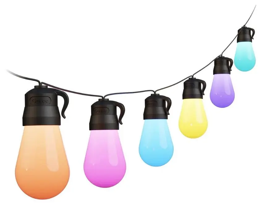 Ghirlanda LED Govee Outdoor String Lights RGBIC H7020 15m