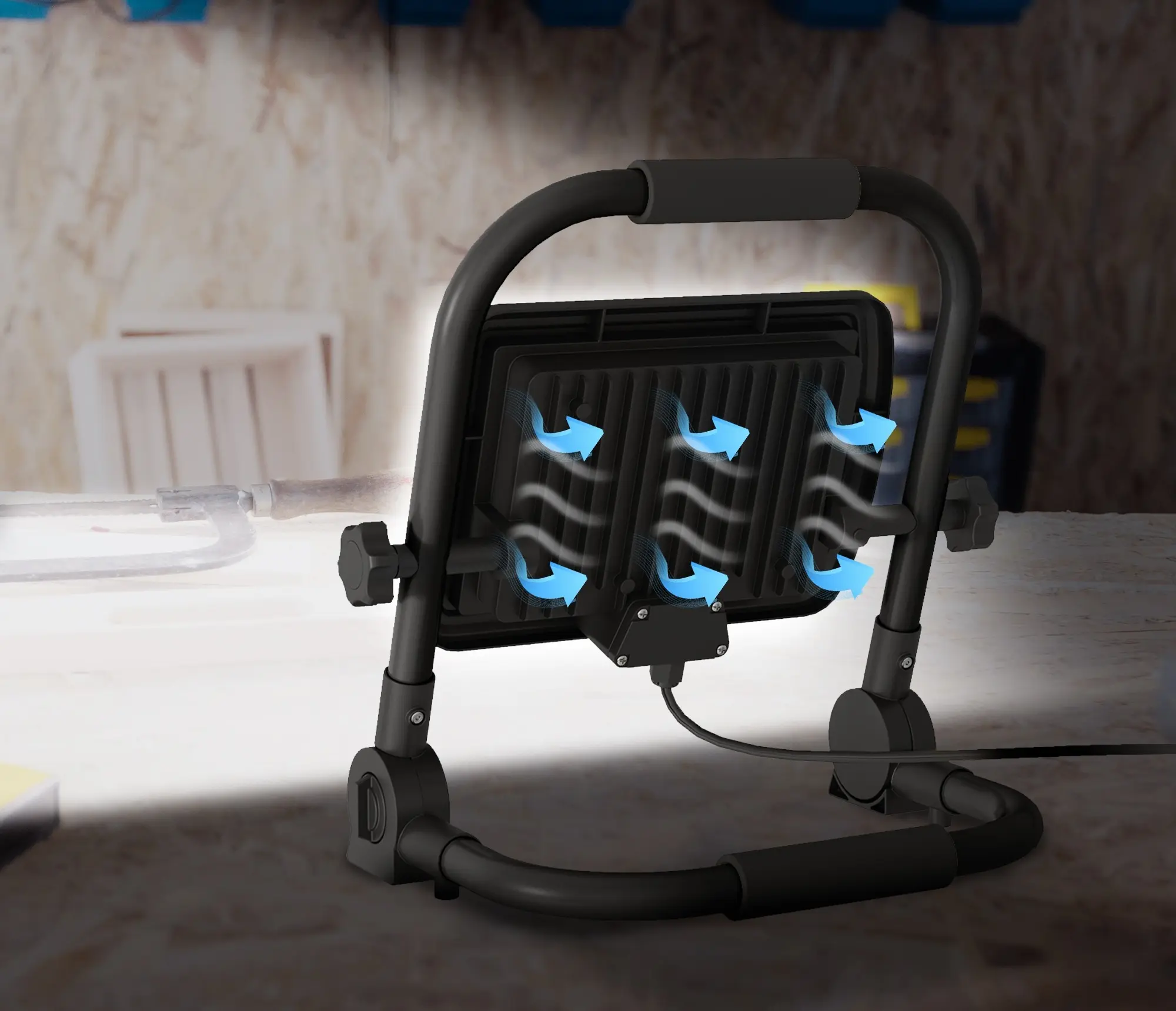 Projector LED Homcom B30-057V90BK (Black) - 3