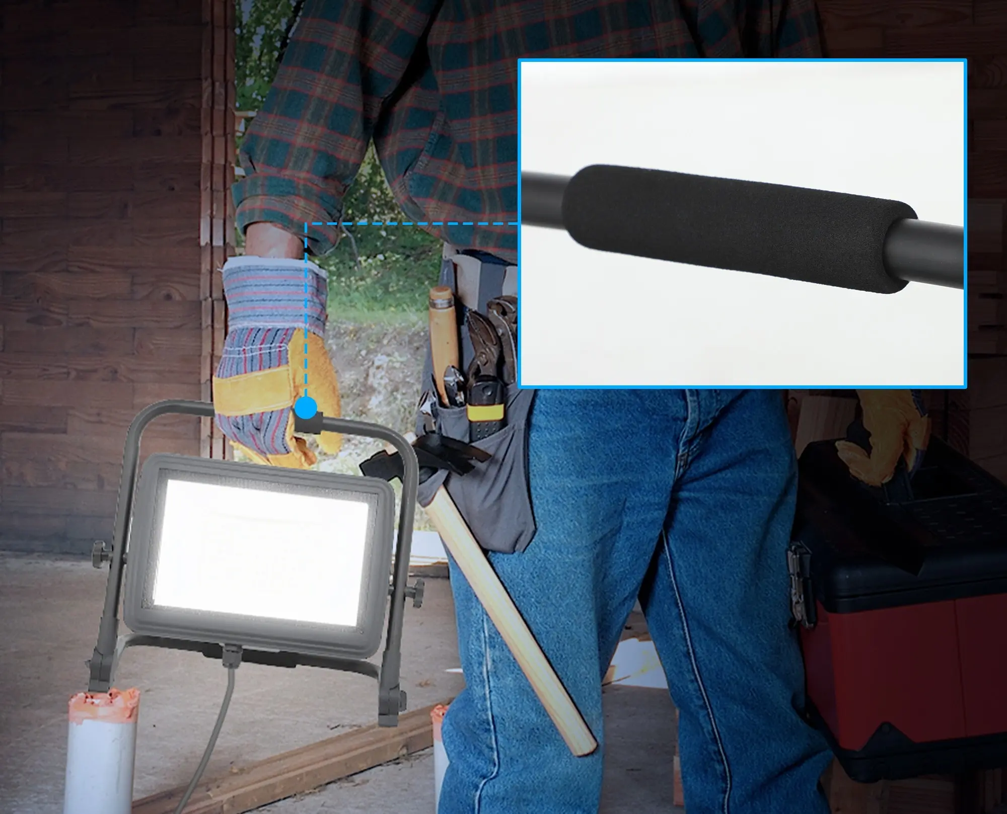 Projector LED Homcom B30-060V90BK (Black) - 3