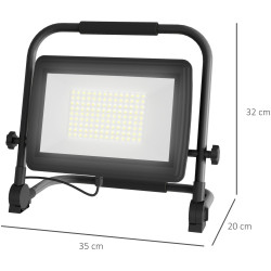 Projector LED Homcom B30-060V90BK (Black) Thumb