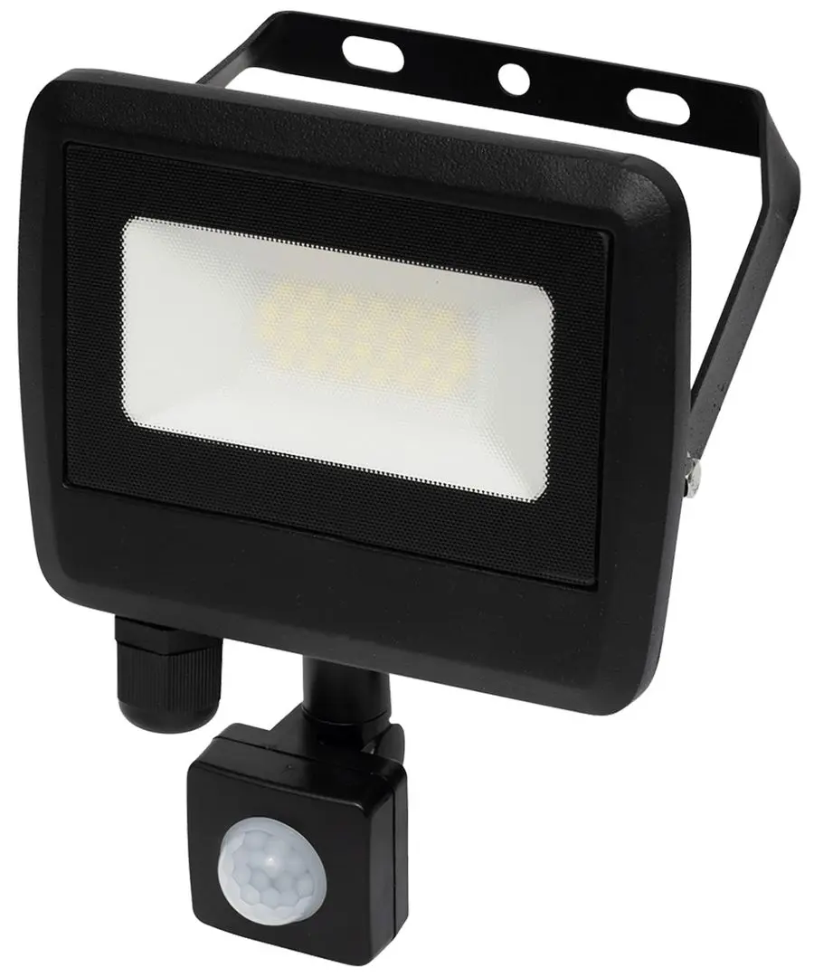 Прожектор с датчиком движения Home FLL PIR 20 (Black)