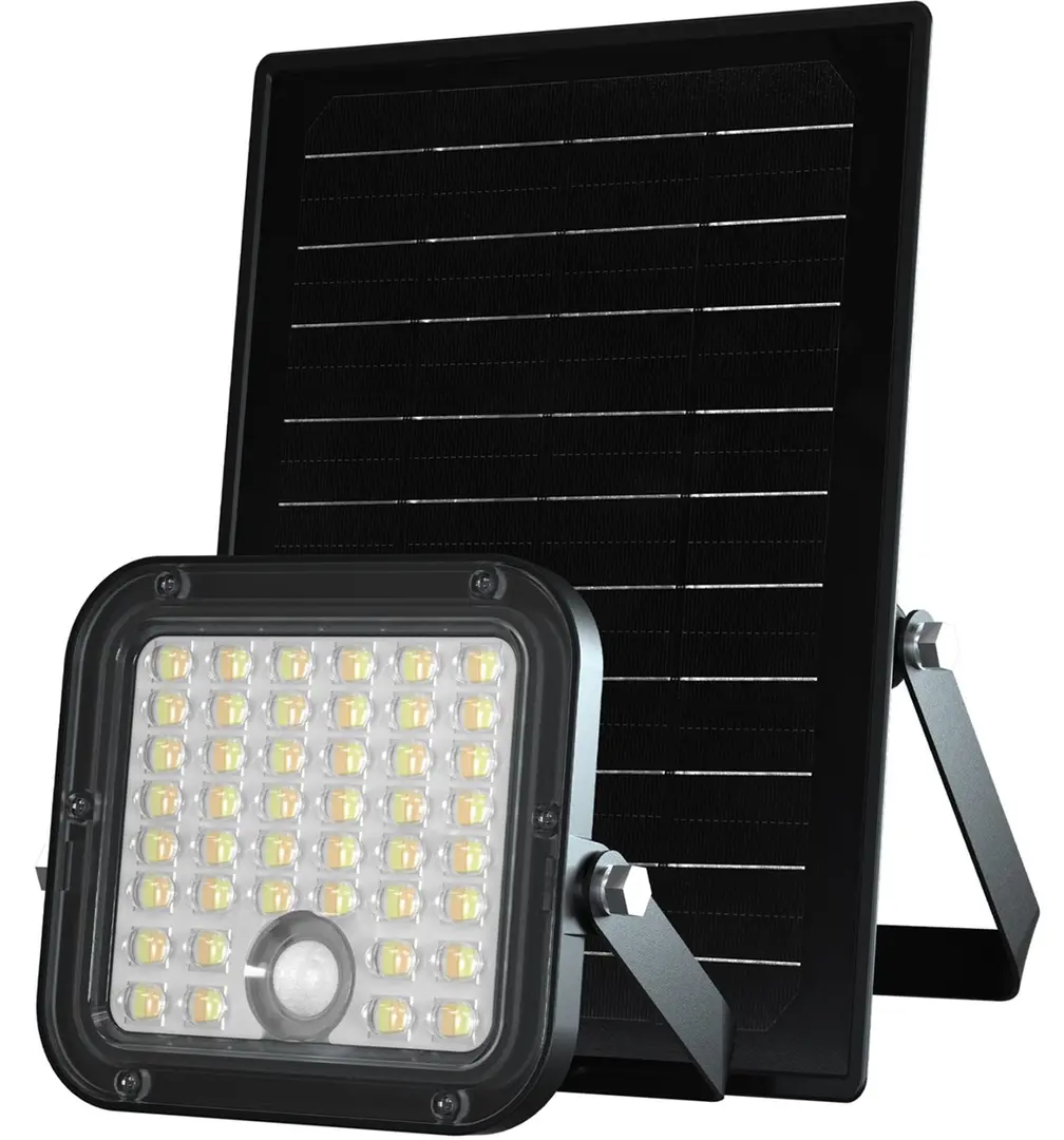 Projector LED cu panou solar Home FLP1500SOLAR (Black)