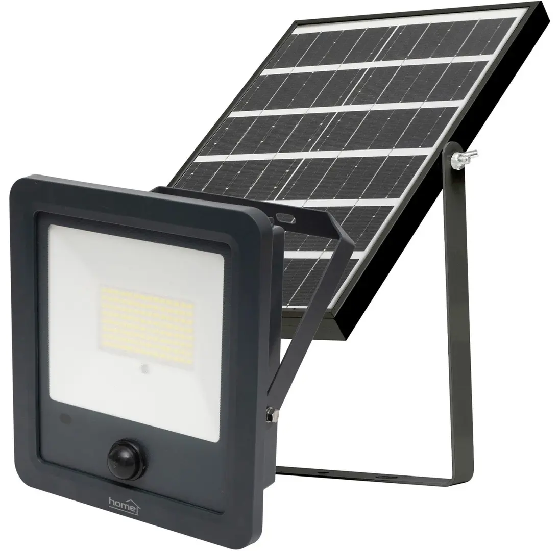 Светодиодный прожектор с солнечной панелью Home FLP600SOLAR (Black)