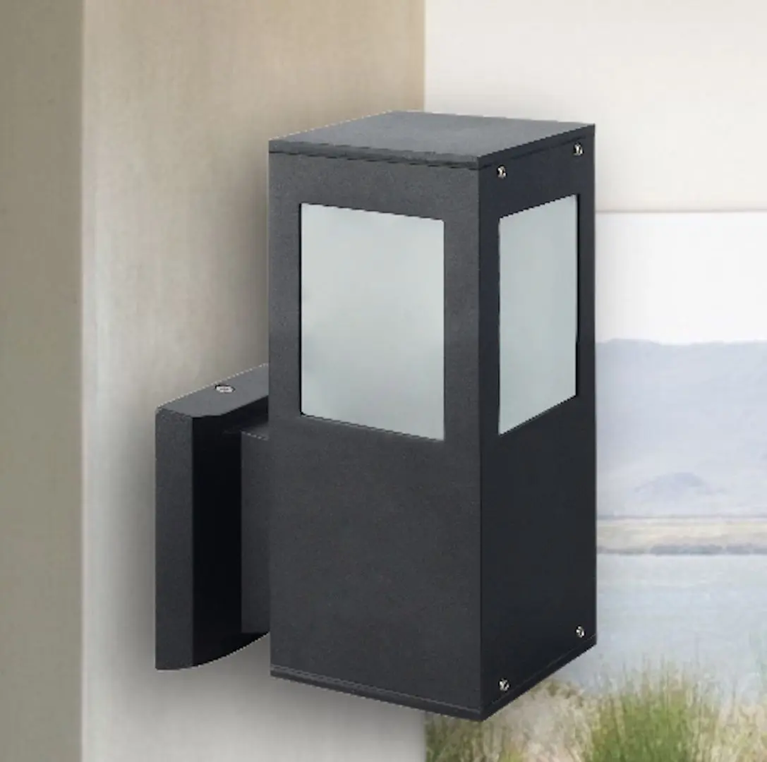 Lampa de perete Horoz Electric Kavak/SQ-2 HRZ330028890 (Black)