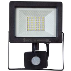 Прожектор с датчиком движения Horoz Electric Puma/S-30 30W 2700lm 6400K (Black)
