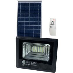 Projector LED cu panou solar Horoz Electric Tiger-25 (Black)