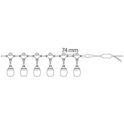 Ghirlanda LED Horoz Paradise RGB LED String Light Thumb