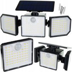 Lampa LED cu panou solar Izoxis 24633 (Black) Thumb