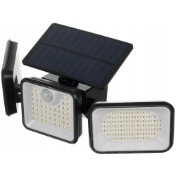 Lampa LED cu panou solar Izoxis 24889 (Black) Thumb