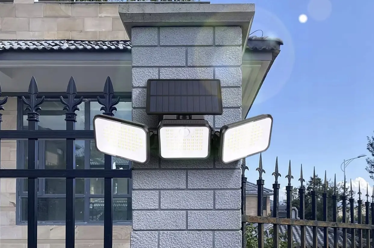 Lampa LED cu panou solar Izoxis 24889 (Black) - 9