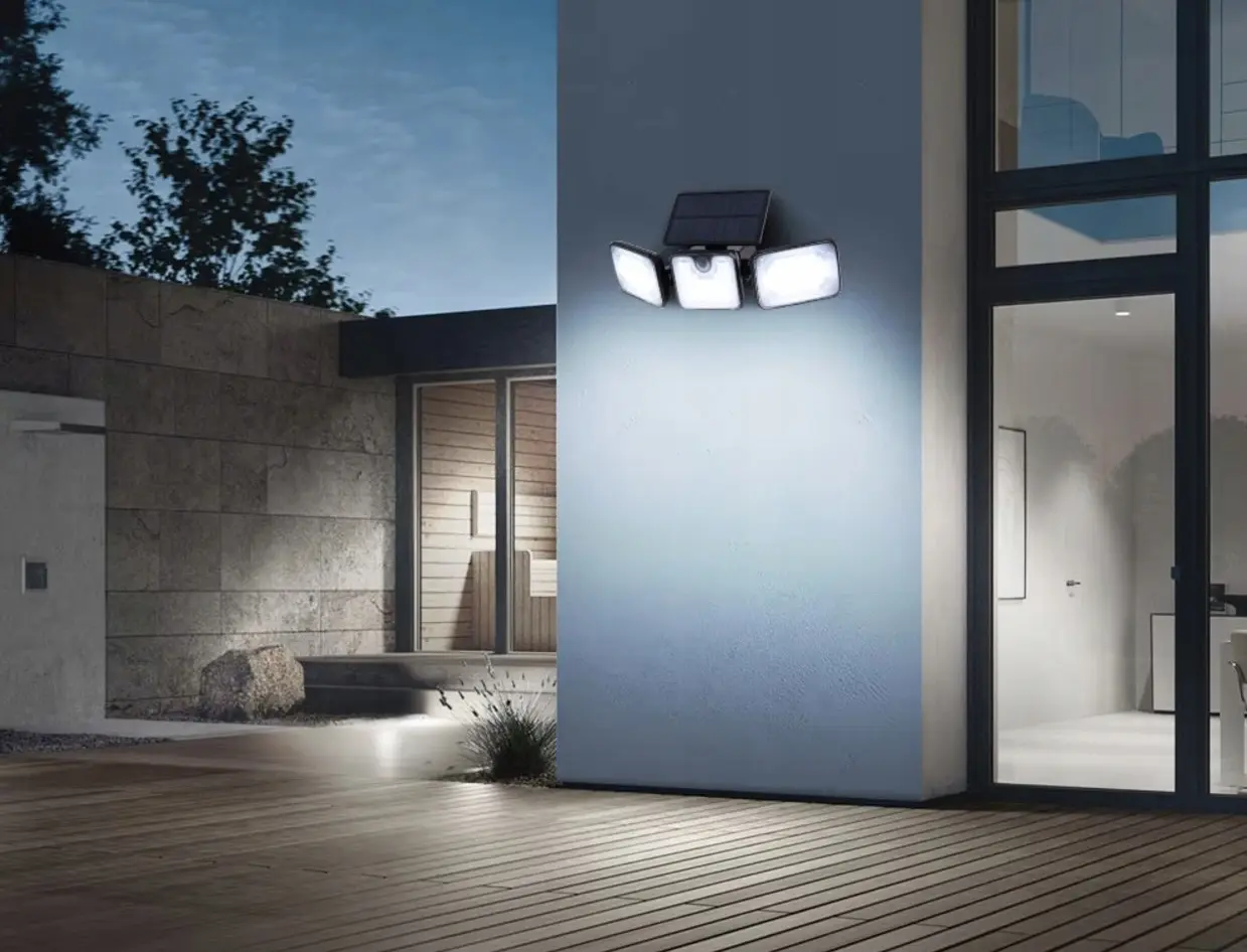 Lampa LED cu panou solar Izoxis 24889 (Black) - 10