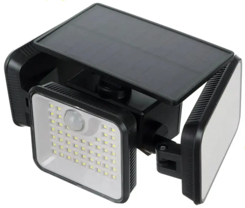 Lampa LED cu panou solar Izoxis 26875 (Black) - 2