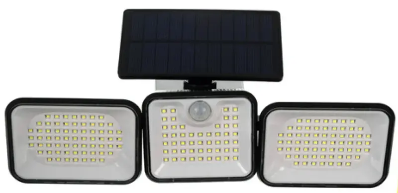 Lampa LED cu panou solar Izoxis 26875 (Black) - 3