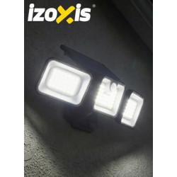 Lampa LED cu panou solar Izoxis 26875 (Black) Thumb