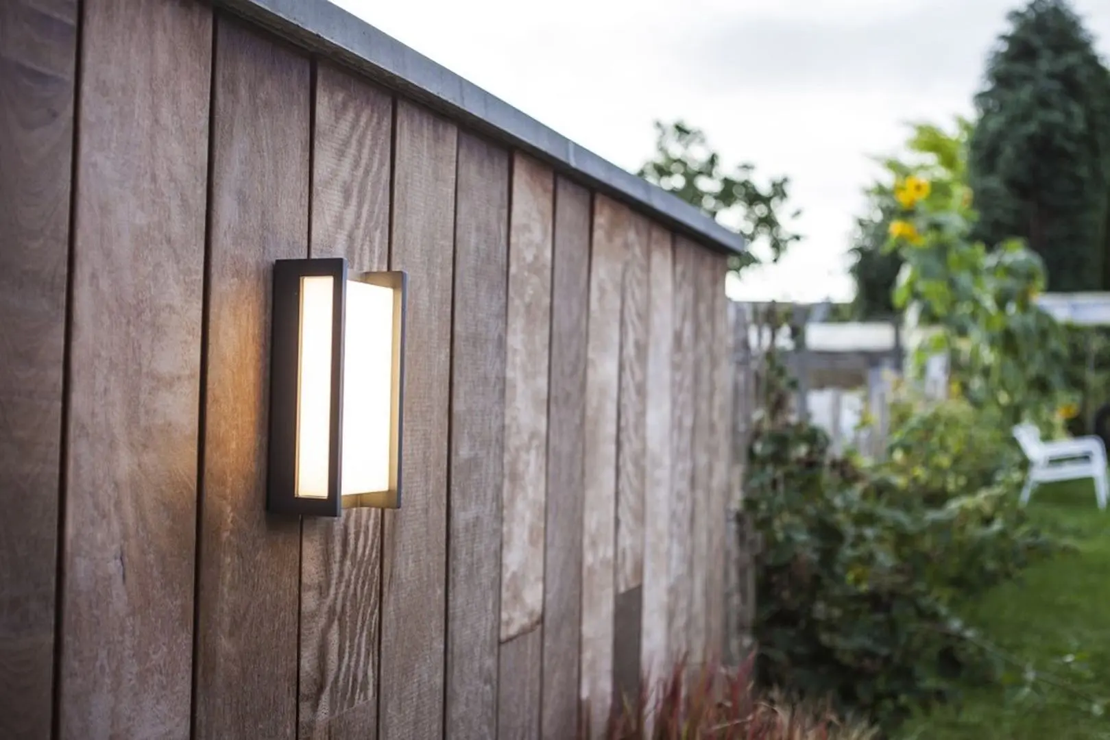 Lampa de perete Lutec Qubo (Grey)