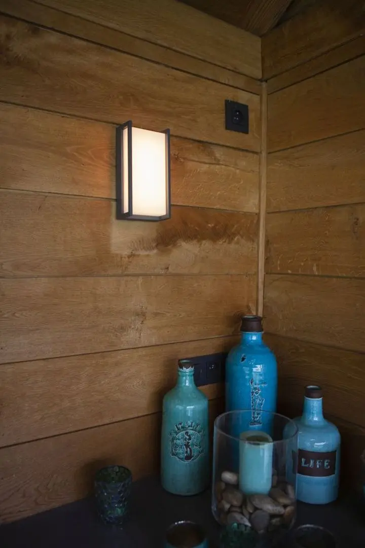 Lampa de perete Lutec Qubo (Grey)