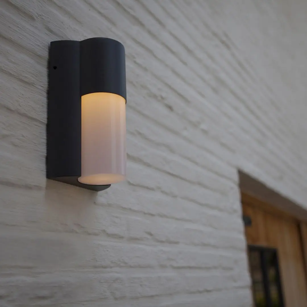 Lampa de perete Lutec Urban 5196504118 (Dark Grey/Opal)