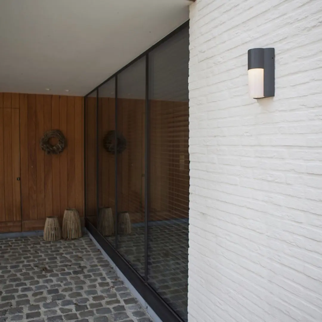 Lampa de perete Lutec Urban 5196504118 (Dark Grey/Opal)