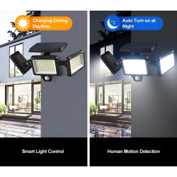 Светодиодная лампа с солнечной панелью SL210RCBK (Black) Thumb