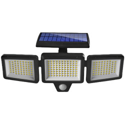 Светодиодная лампа с солнечной панелью SL210RCBK (Black)