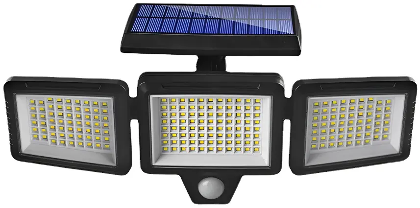 Светодиодная лампа с солнечной панелью SL210RCBK (Black)