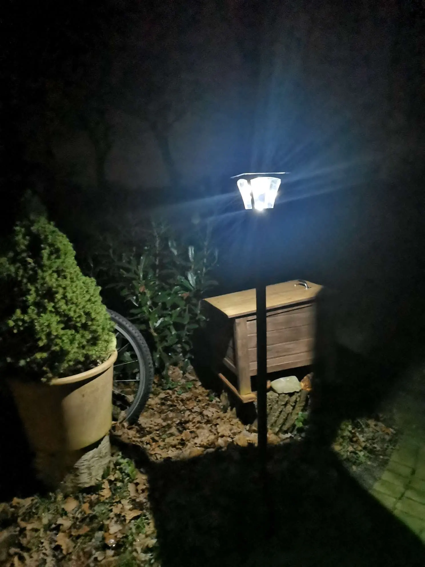 Felinar de gradina Outsunny 842-107 (Black) - 12